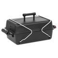 Char-Broil 1-Burner Deluxe Portable Propane Gas Table Top Grill in Black