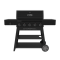 Char-Broil Performance Series™ FlavorMax™ 5 Burner Gas Grill Cart with Side Burner Blackout