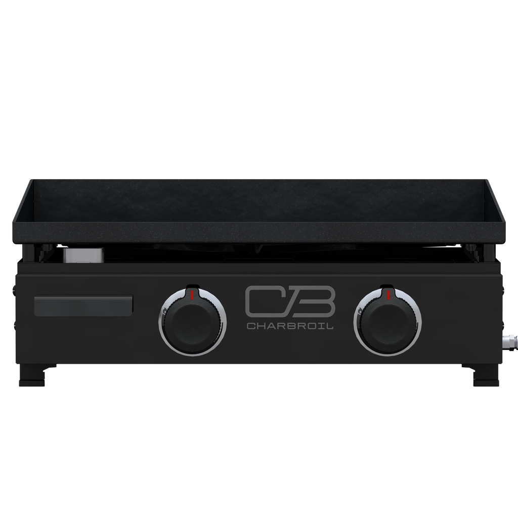 Char-Broil Charbroil® 22" Performance Series™ Portable Tabletop 2 Burner Propane Gas Griddle, Black 463614224