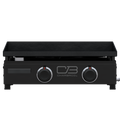 Char-Broil Charbroil® 22" Performance Series™ Portable Tabletop 2 Burner Propane Gas Griddle, Black 463614224