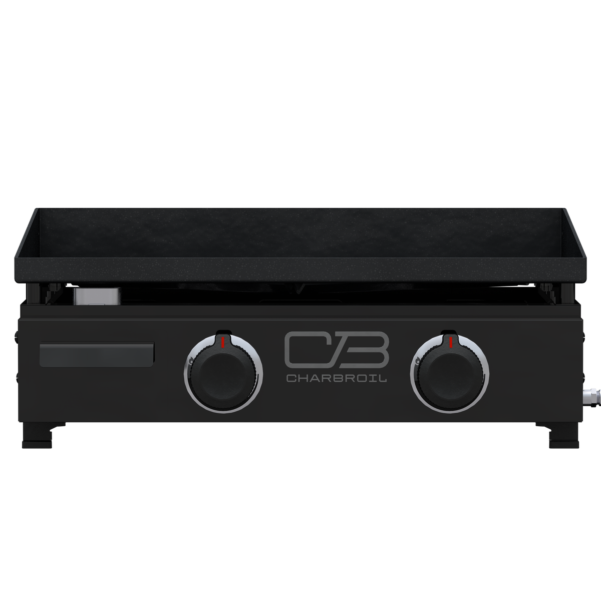 Char-Broil Charbroil® 22" Performance Series™ Portable Tabletop 2 Burner Propane Gas Griddle, Black 463614224