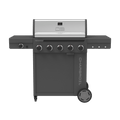 Char-Broil Performance Series™ FlavorMax™ 5 Burner Gas Grill Cabinet with Side Burner Gray