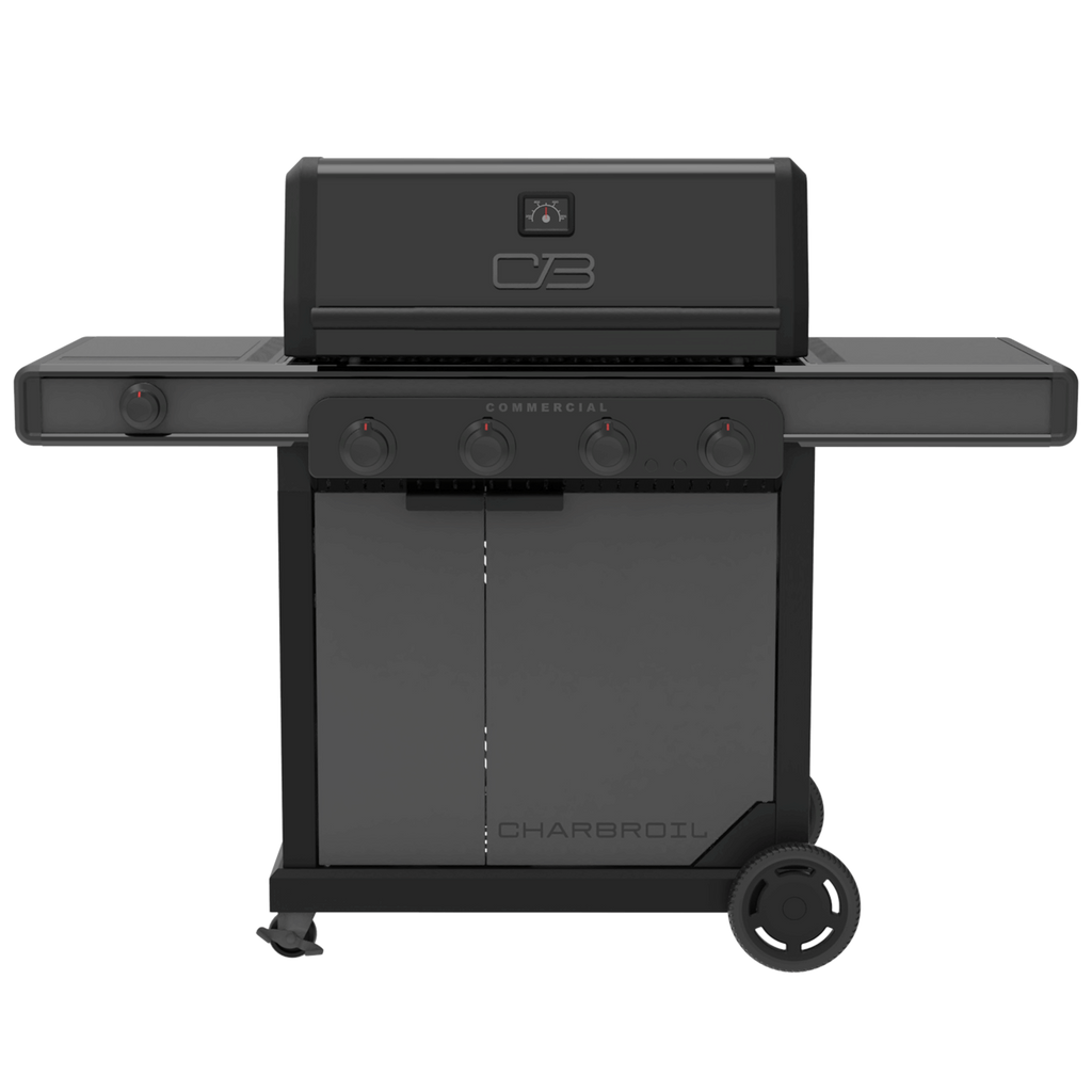 Char-Broil Commercial Series™ 4 Burner Gas Grill & Griddle (Black)