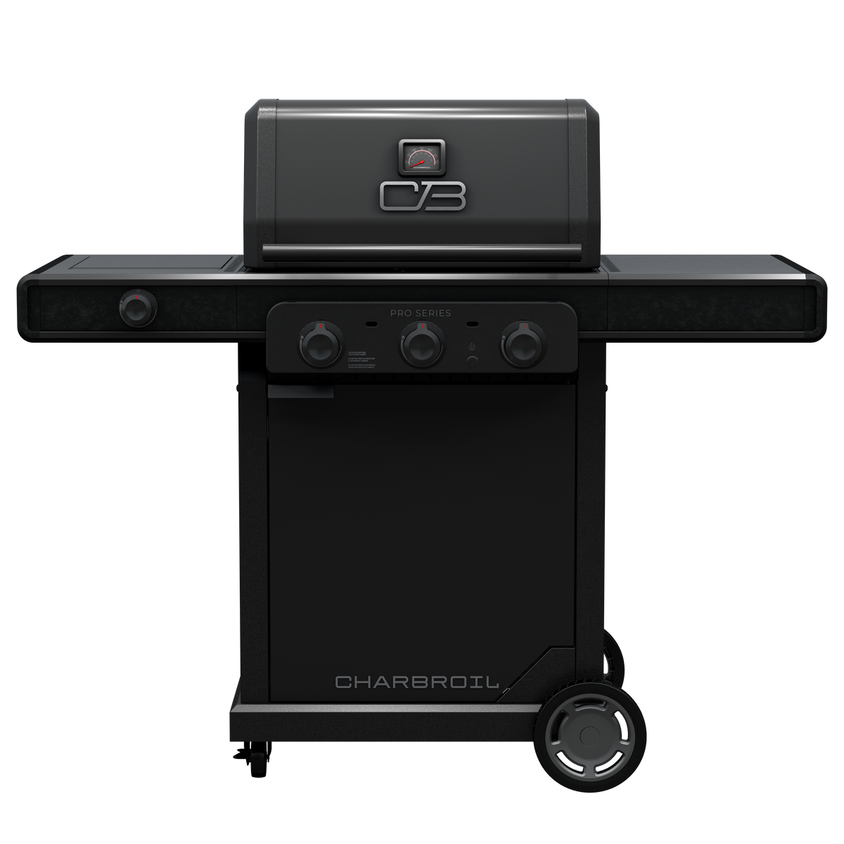 Char-Broil Pro Series™ 3 Burner Gas Grill & Griddle (Side Burner)