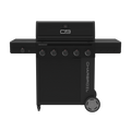 Char-Broil Performance Series™ FlavorMax™ 5 Burner Gas Grill Cabinet with Side Burner Blackout