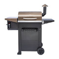 Z GRILLS Flame Expert ZPG-6002B 572 sq. in. Wood Pellet Grill & Smoker — Bronze