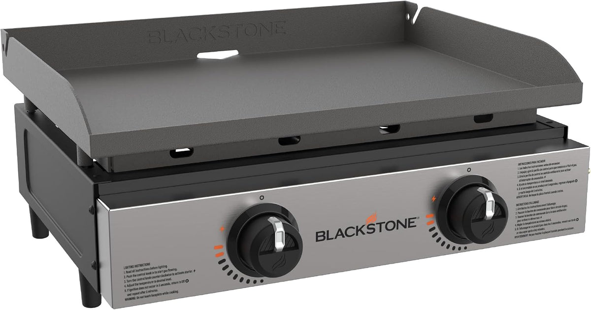 Blackstone 1666 22-inch Tabletop Griddle with Stainless Steel Faceplate