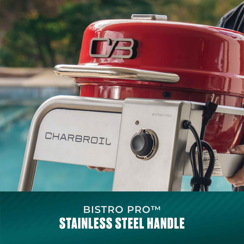 Char-Broil Bistro Pro™ Tabletop Electric Grill Red product view 6