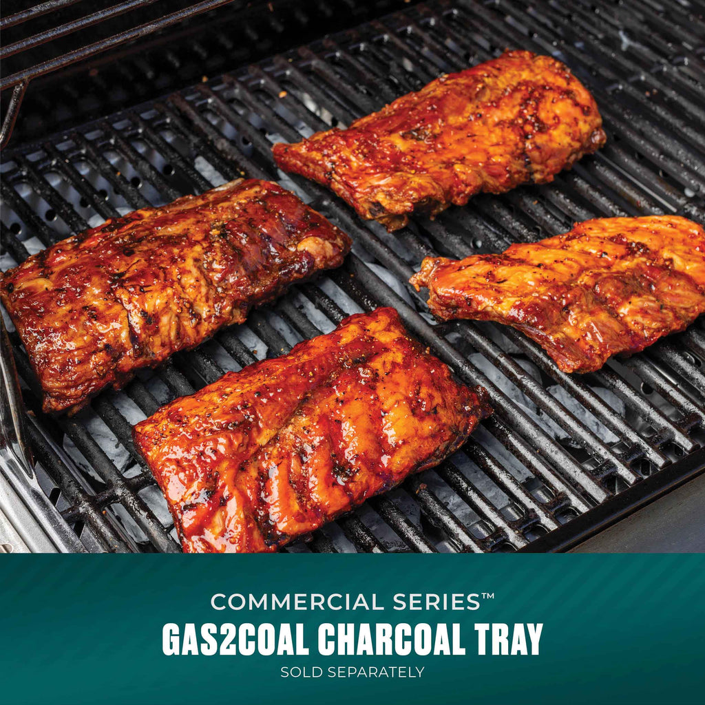 Char-Broil Commercial Series™ 4 Burner Gas Grill & Griddle (Black) product view 6