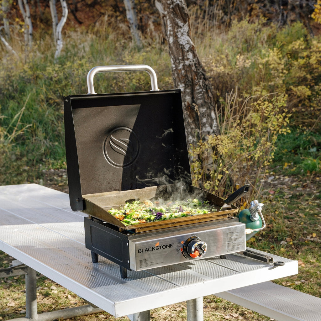 Blackstone Original 17” Tabletop Griddle with Hood product view 1