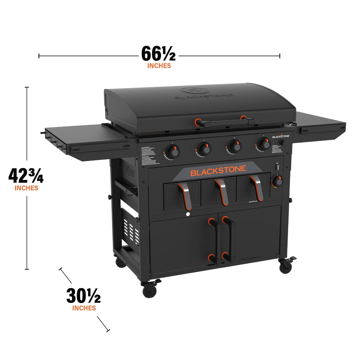Blackstone 36” Griddle Airfryer Combo (Natural Gas) product view 10