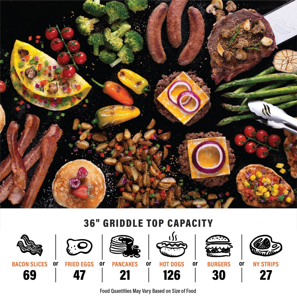 Blackstone 36” Griddle Airfryer Combo (Natural Gas) product view 9