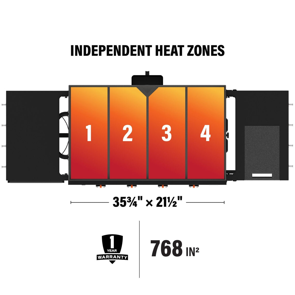 Blackstone Original 36” Griddle with Hood (Natural Gas) product view 2