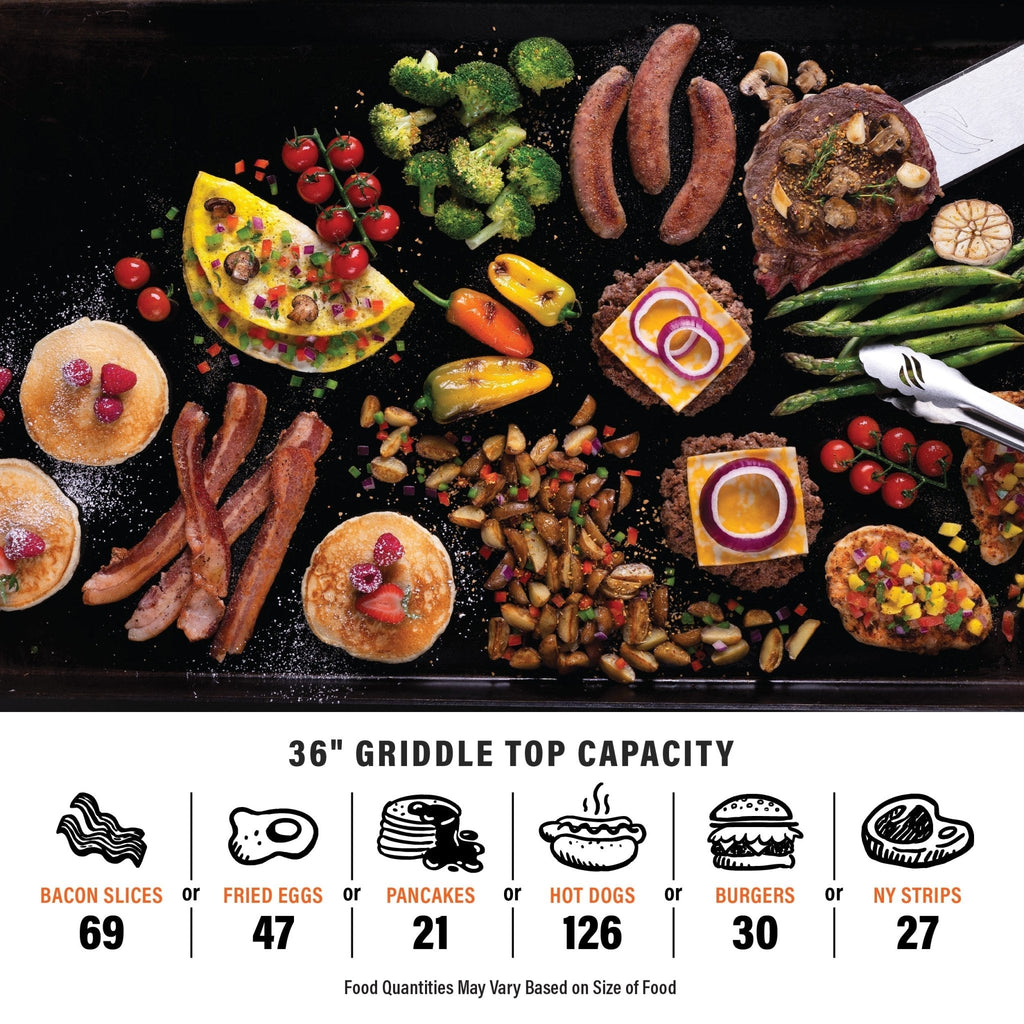 Blackstone Original 36” Griddle with Hood (Natural Gas) product view 9