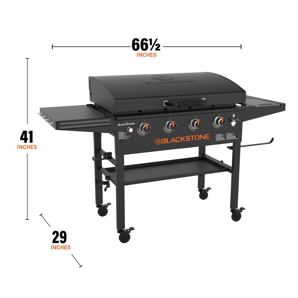 Blackstone Original 36” Griddle with Hood (Natural Gas) product view 10