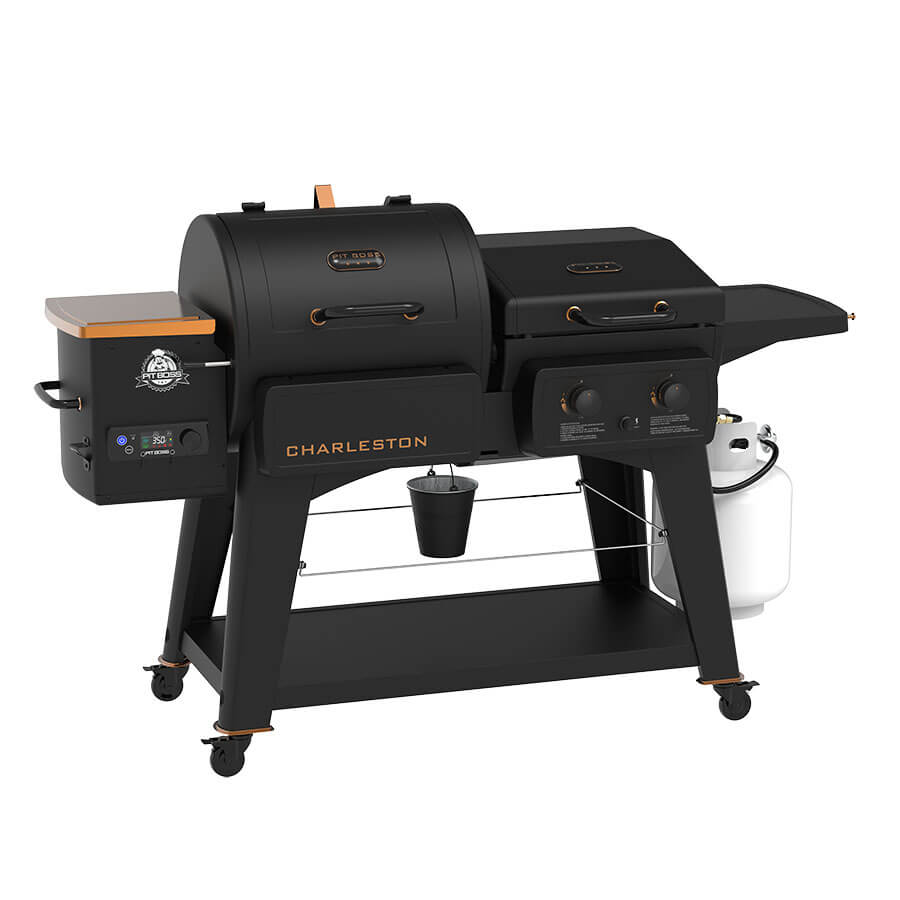 Pit Boss Charleston 1020 Combo Grill - Onyx Edition