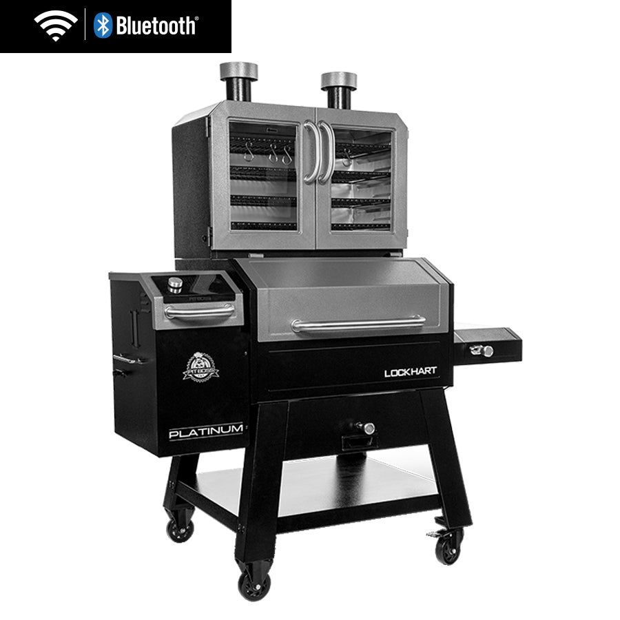 Pit Boss Lockhart Platinum Pellet/Smoker Combo Grill