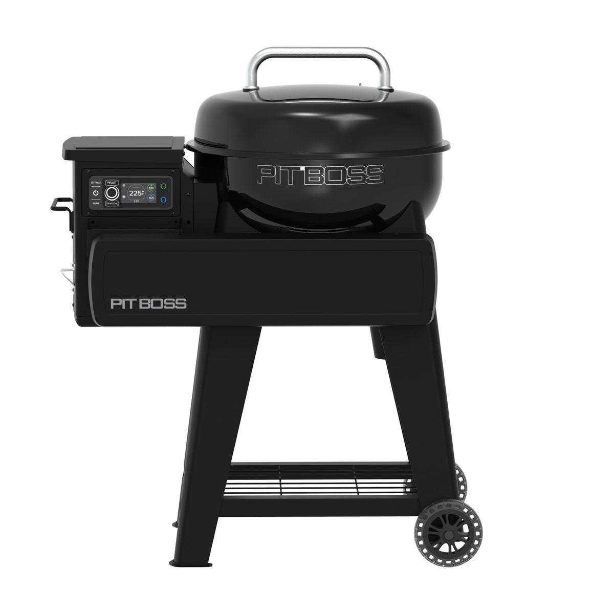 Pit Boss Wood Pellet & Charcoal Kettle Combo Grill