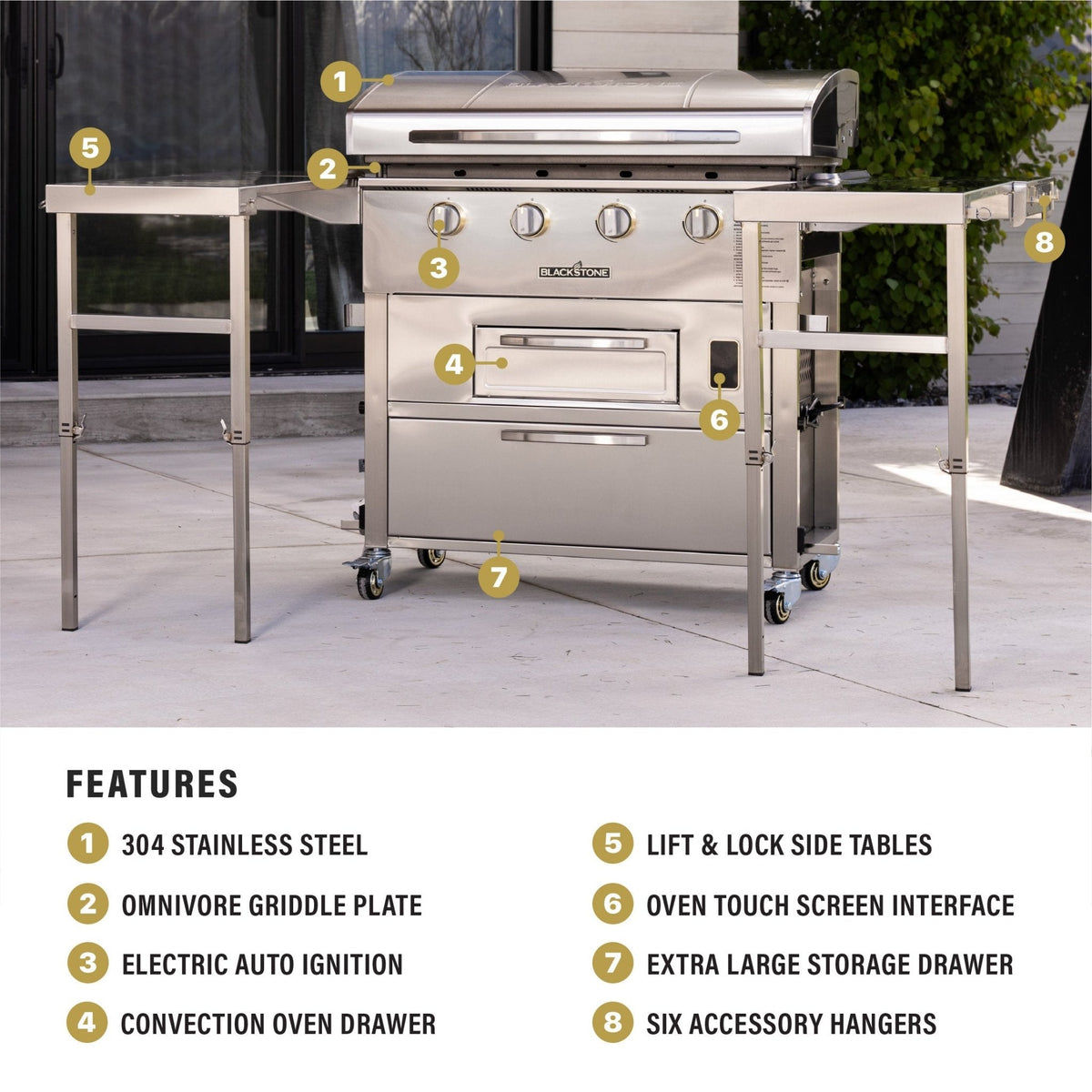 Blackstone Select 36" Griddle Airfryer Combo product view 3