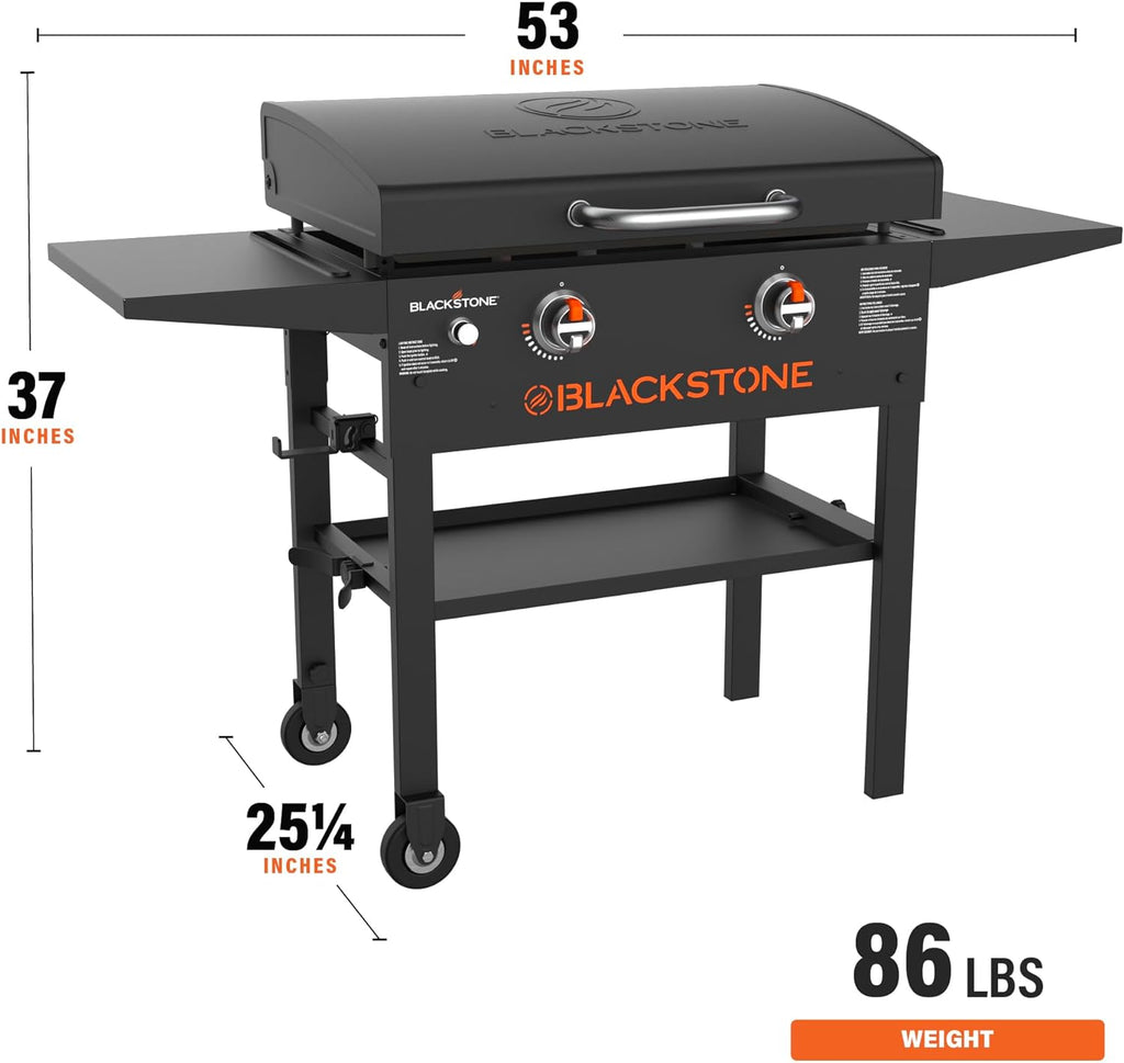 Blackstone 1883 griddle cooking surface detail