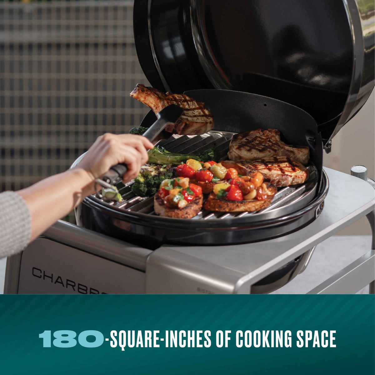 Char-Broil Bistro Pro Gas Tabletop (Black) product view 2